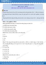 Đề thi học kì 2 Vật lí 10 Chân trời sáng tạo - Đề số 4